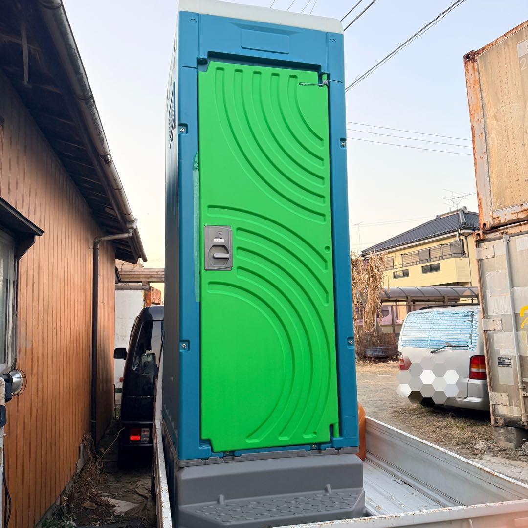 仮設トイレ（洋式・非水洗（汲取り）タイプかも）未使用、★引取のみ★ 東京都八王子