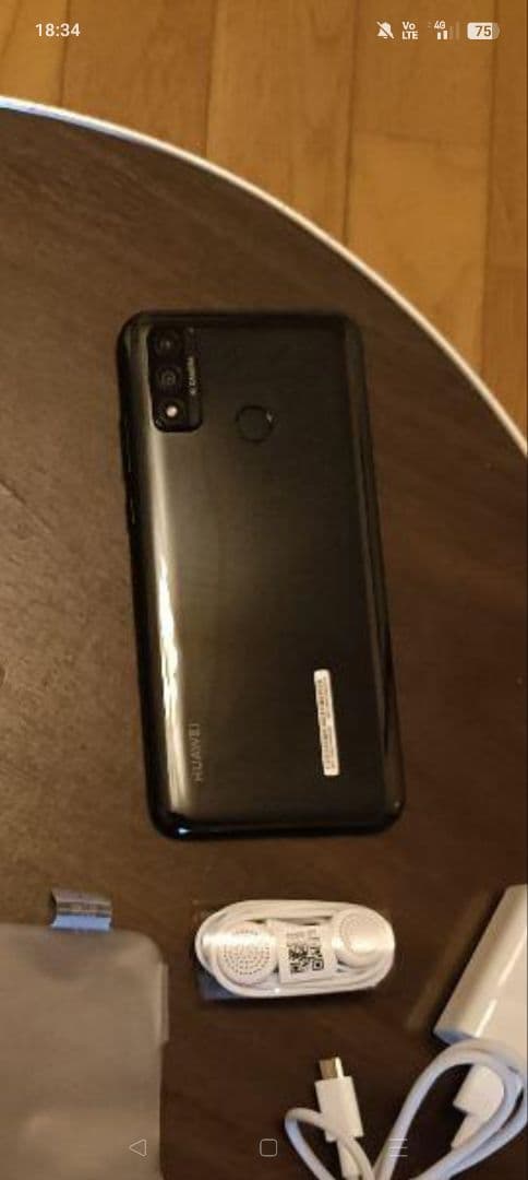 HUAWEI NOVA lite3＋ ブラック 本体 美品 128GB