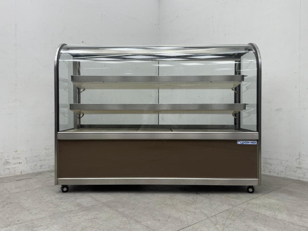 T6582☆美品☆大穂製作所☆ケーキケース☆OHGU-1500☆冷蔵ショーケース