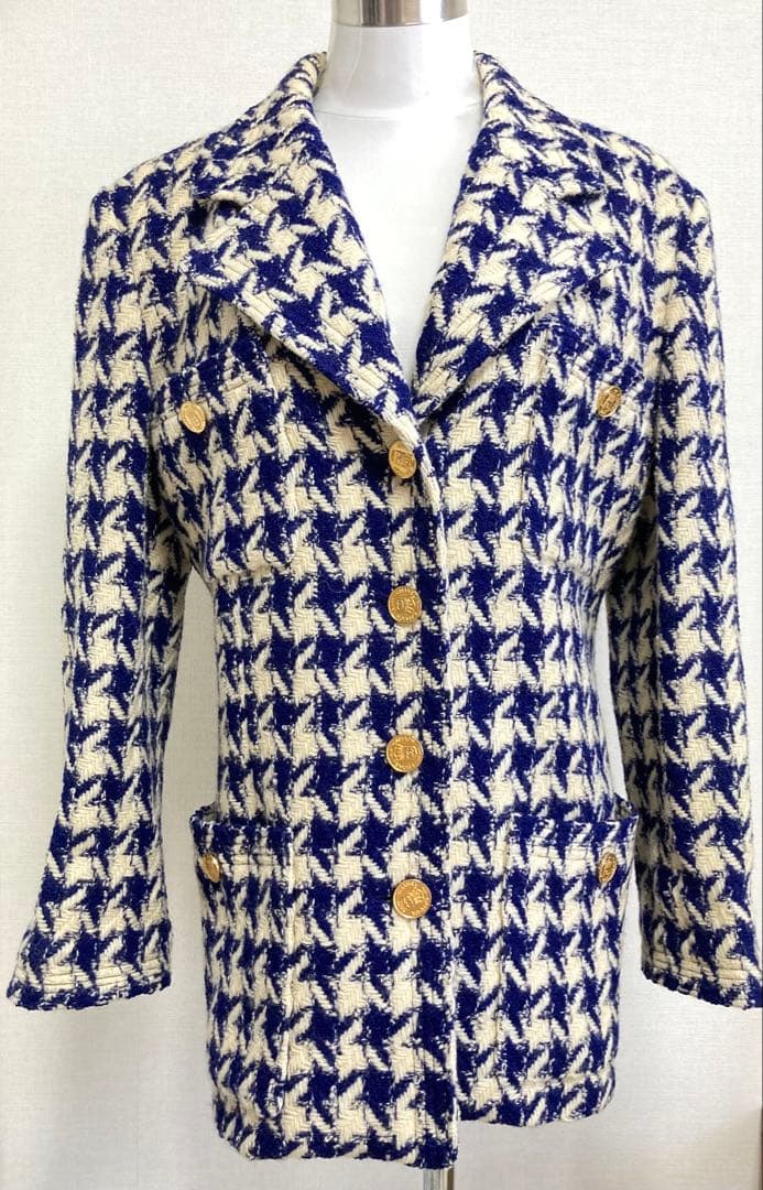 シャネルツイードジャケット40