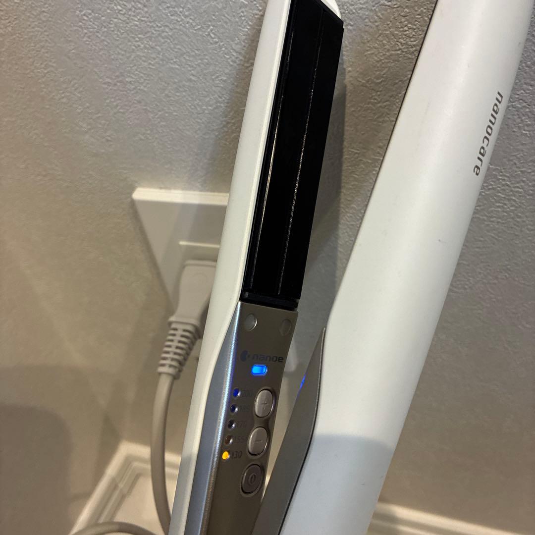 Panasonic ナノケア ナノイー ストレートヘアアイロン ホワイト