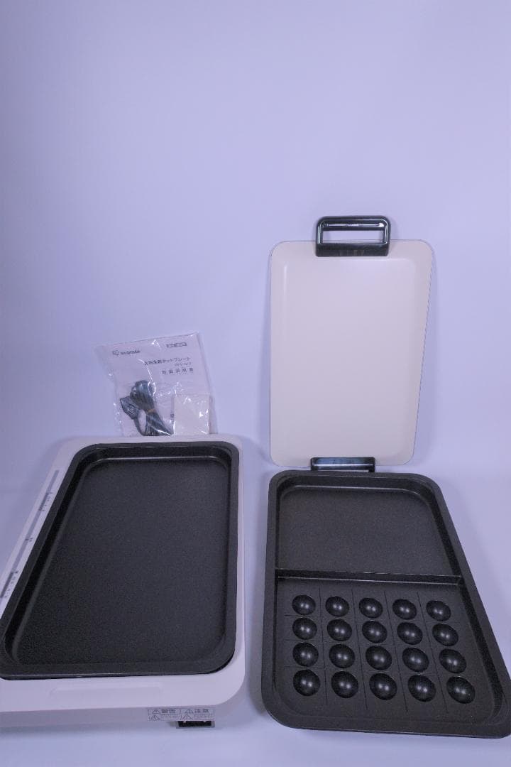 アイリスオーヤマ ホットプレート WHP-012-W