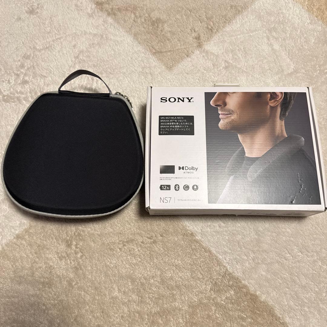 おまけ付き　SONY SRS-NS7 ワイヤレスネックハンドスピーカー