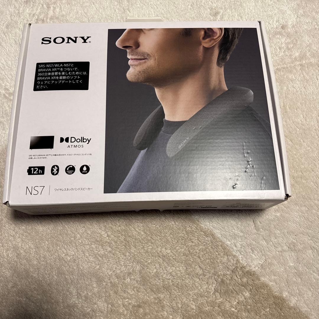 おまけ付き　SONY SRS-NS7 ワイヤレスネックハンドスピーカー