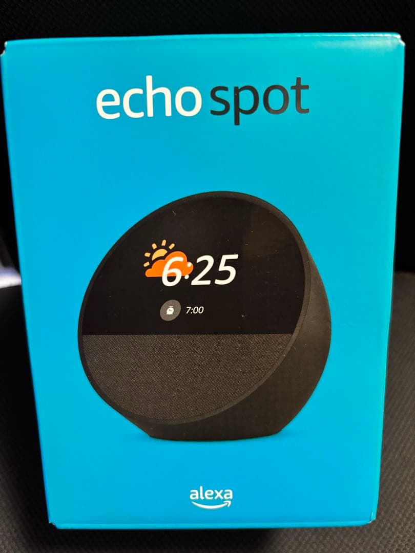【新品　未開封】Echo Spot ディスプレイ付きスマートスピーカー