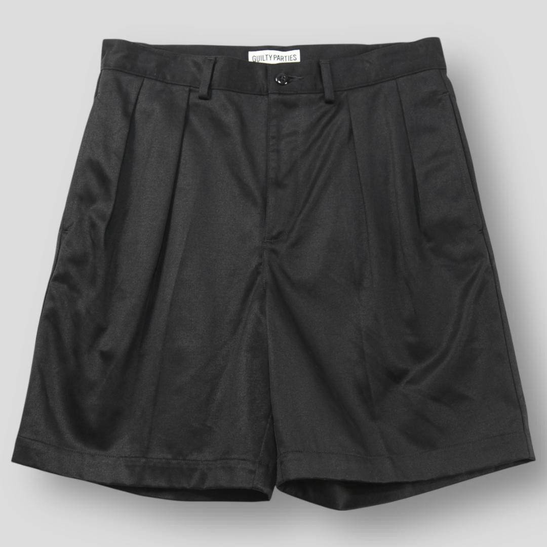 美品 WACKO MARIA 25SS ダブルプリーテッド チノ ショーツ M