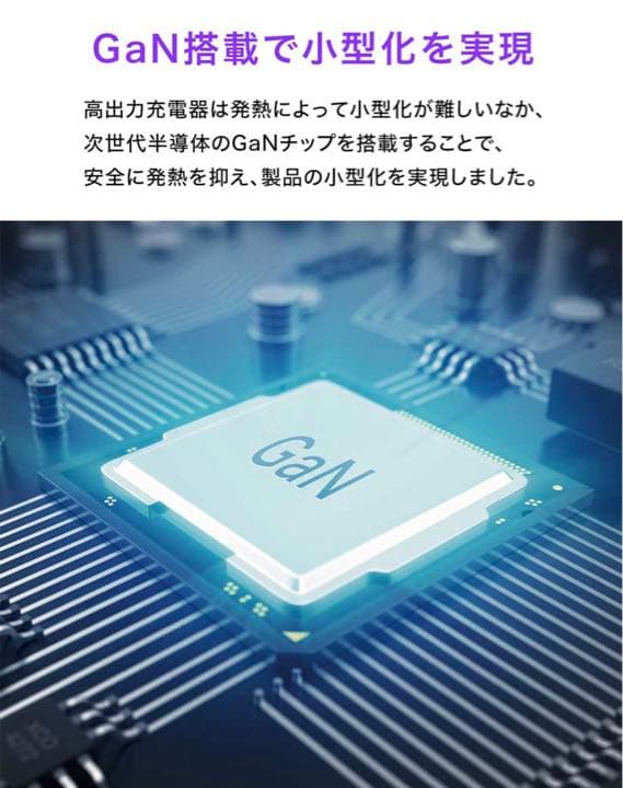 未使用品！ CIO PD G45W2C NovaPort DUO GaN 黒 白