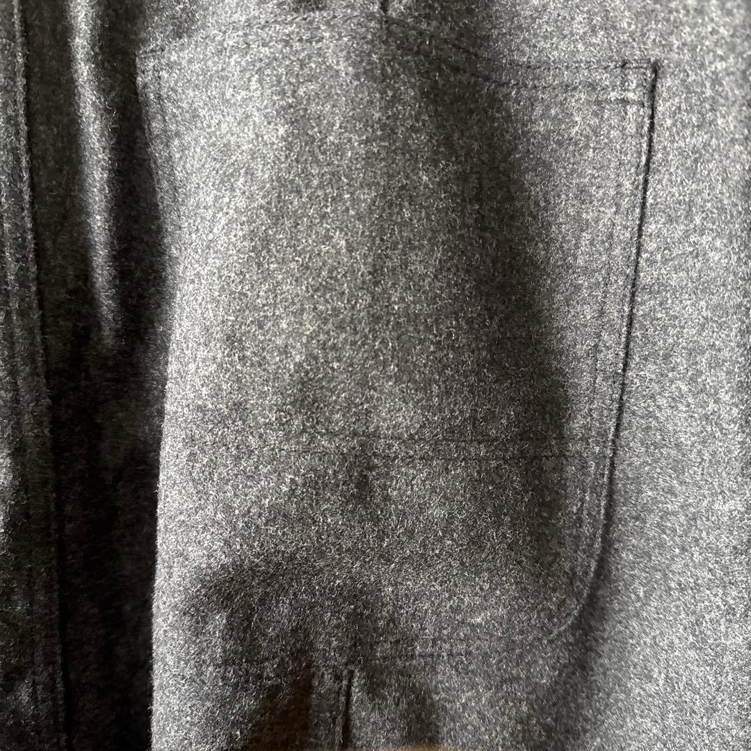 COMME des GARCONS ウールサルエルパンツ グレー Lサイズ