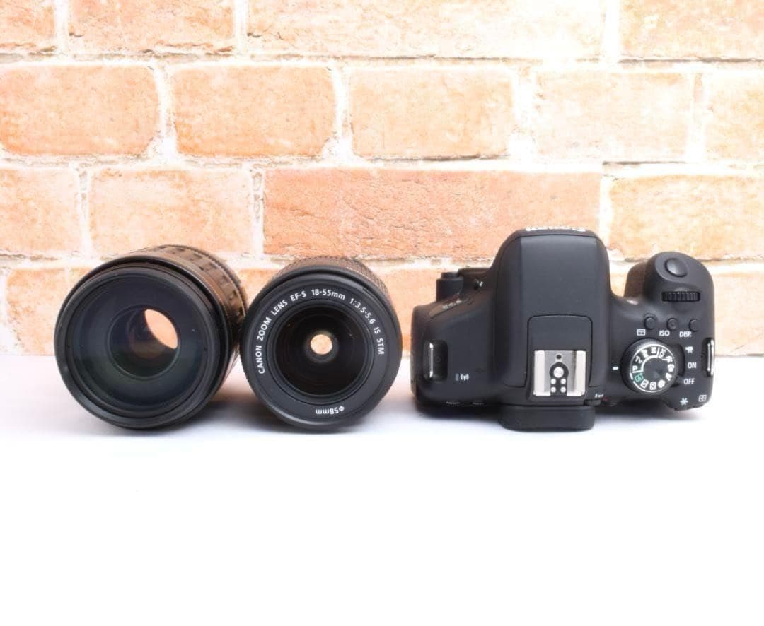 推し活におすすめ✨Canon Kiss X8i✨超望遠レンズ✨ダブルレンズ