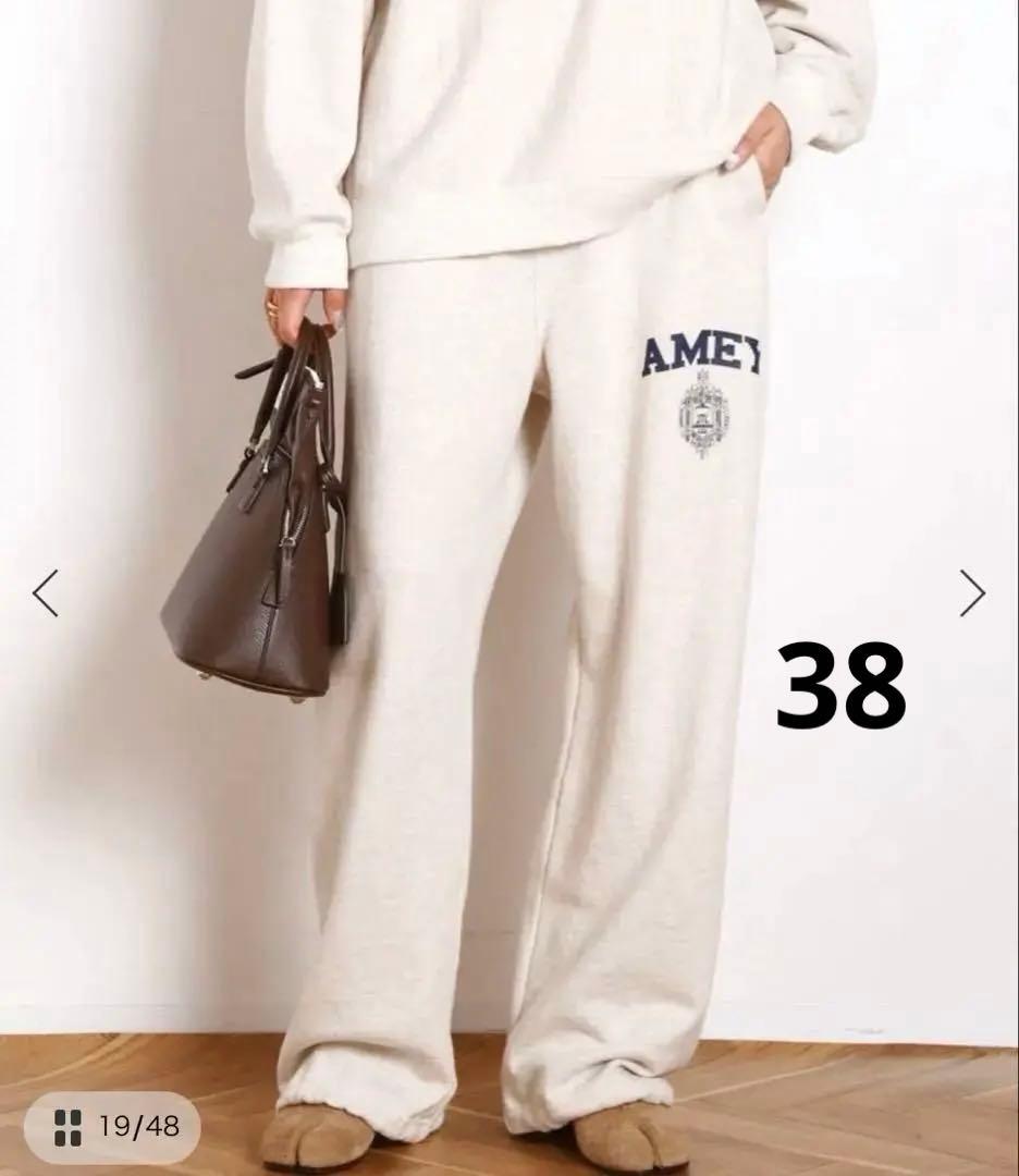 新品【AMERICANA】別注 AMEY emblem SWEAT PANTS