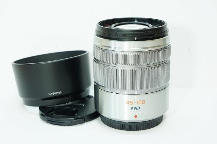 【パナソニック/望遠】 LUMIX G VARIO 45-150mm シルバー