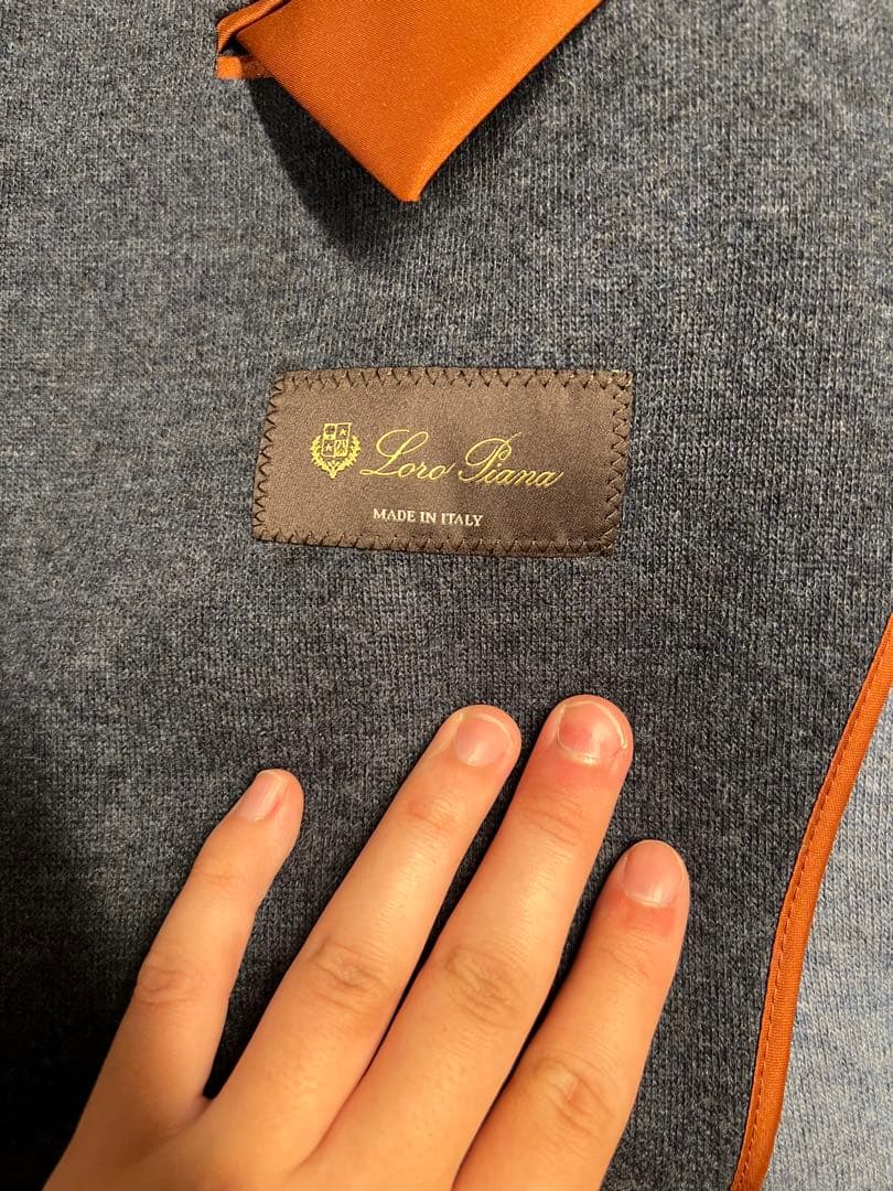 O35★美品★極上ジャージーカシミヤ シングルテーラードジャケット ロロピアーナ