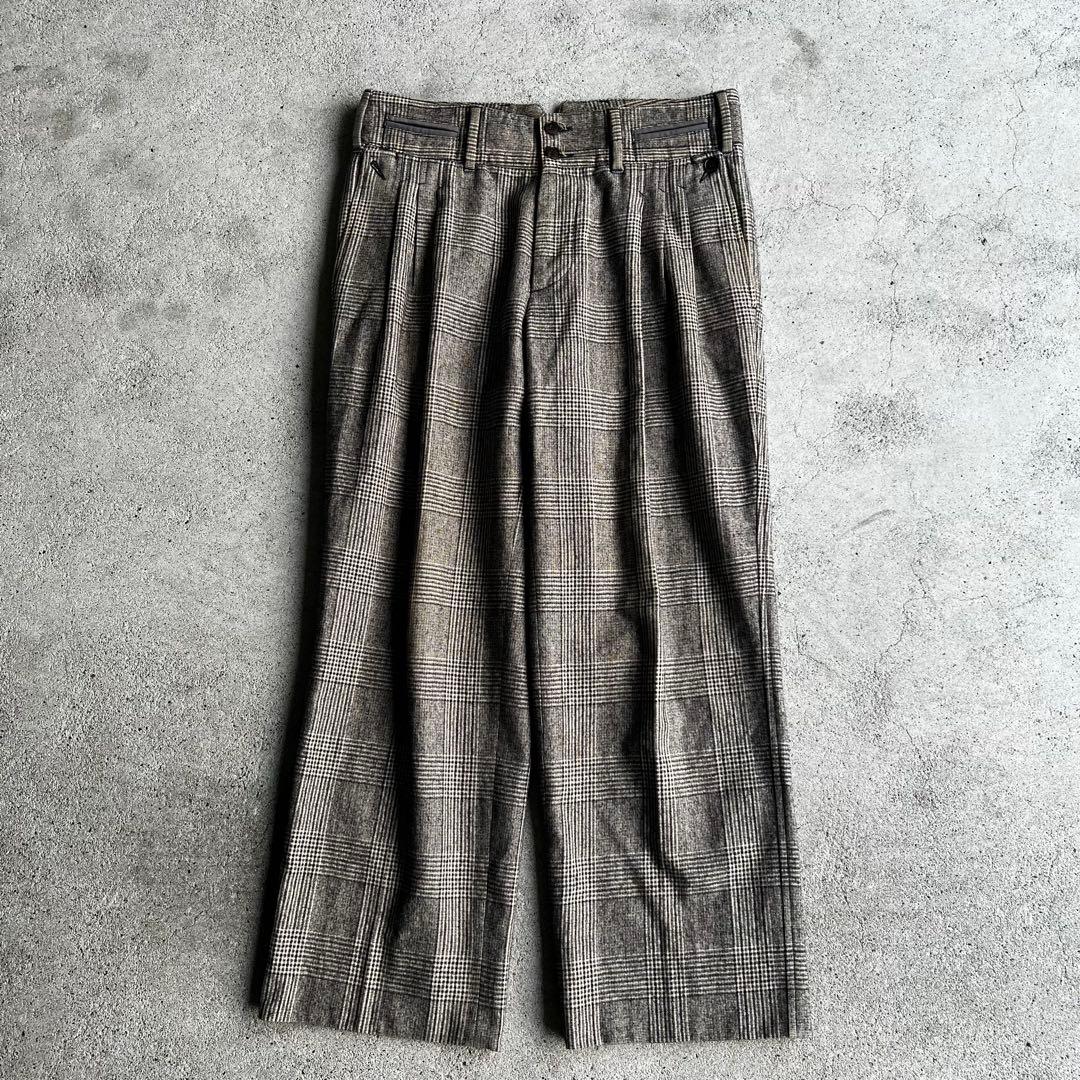 パンツ 90's DOLCE&GABBANA Checked Pants archive
