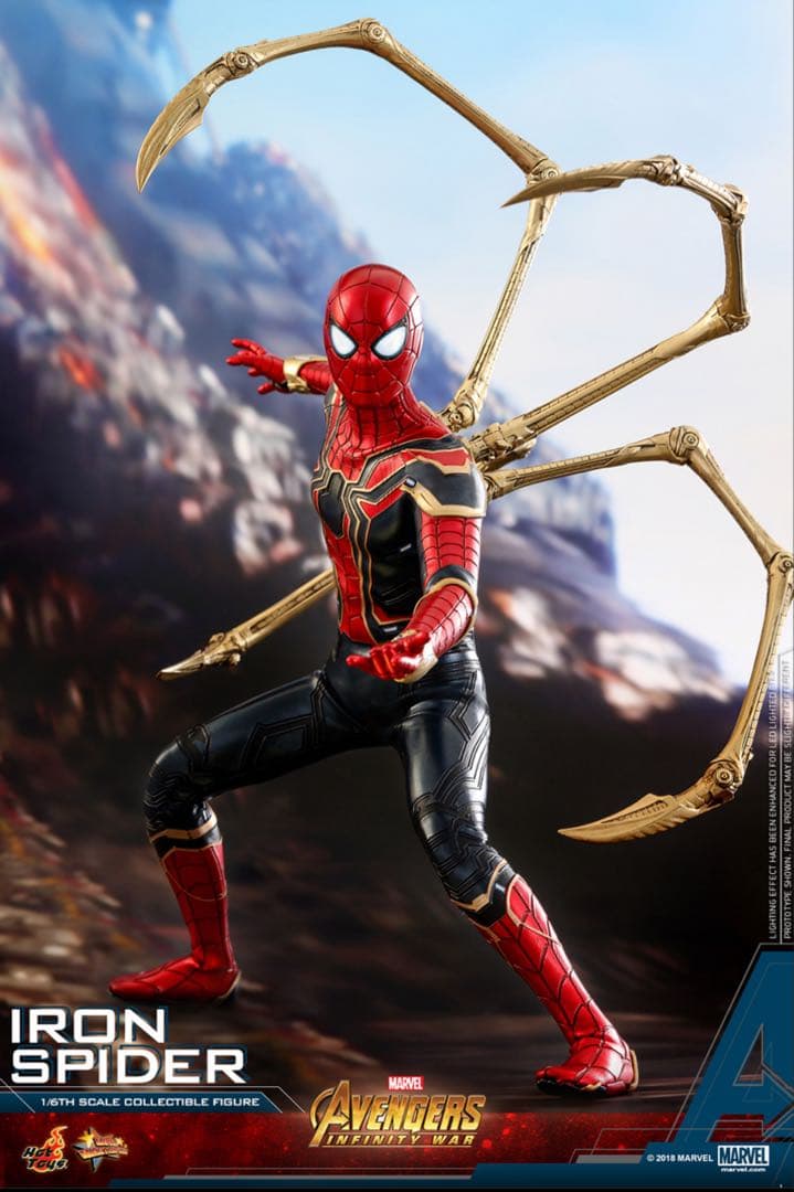 【美品】 アベンジャーズ　インフィニティ・ウォー　アイアン・スパイダー