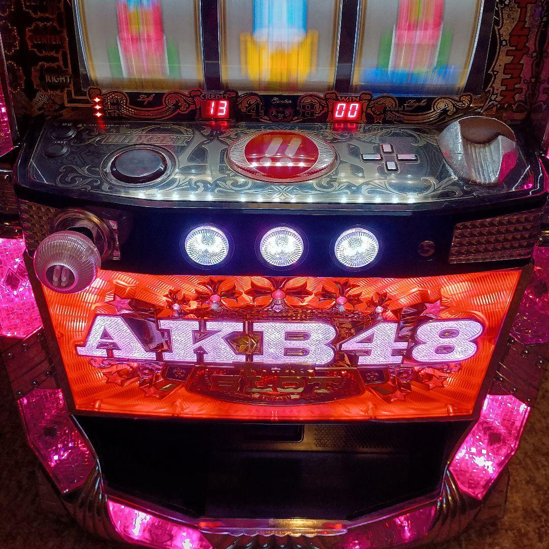 パチスロ AKB48 5号機 不要機付 家庭用電源対応