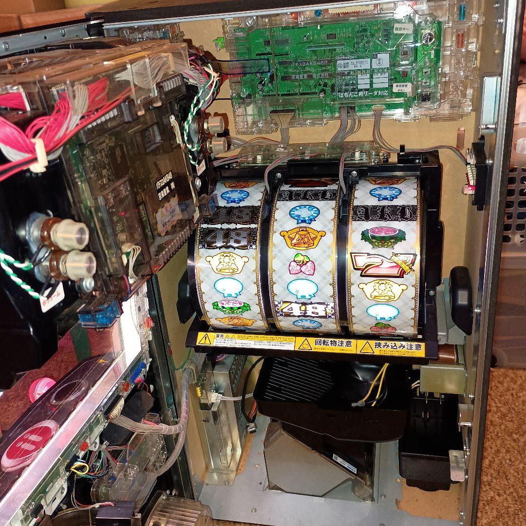 パチスロ AKB48 5号機 不要機付 家庭用電源対応