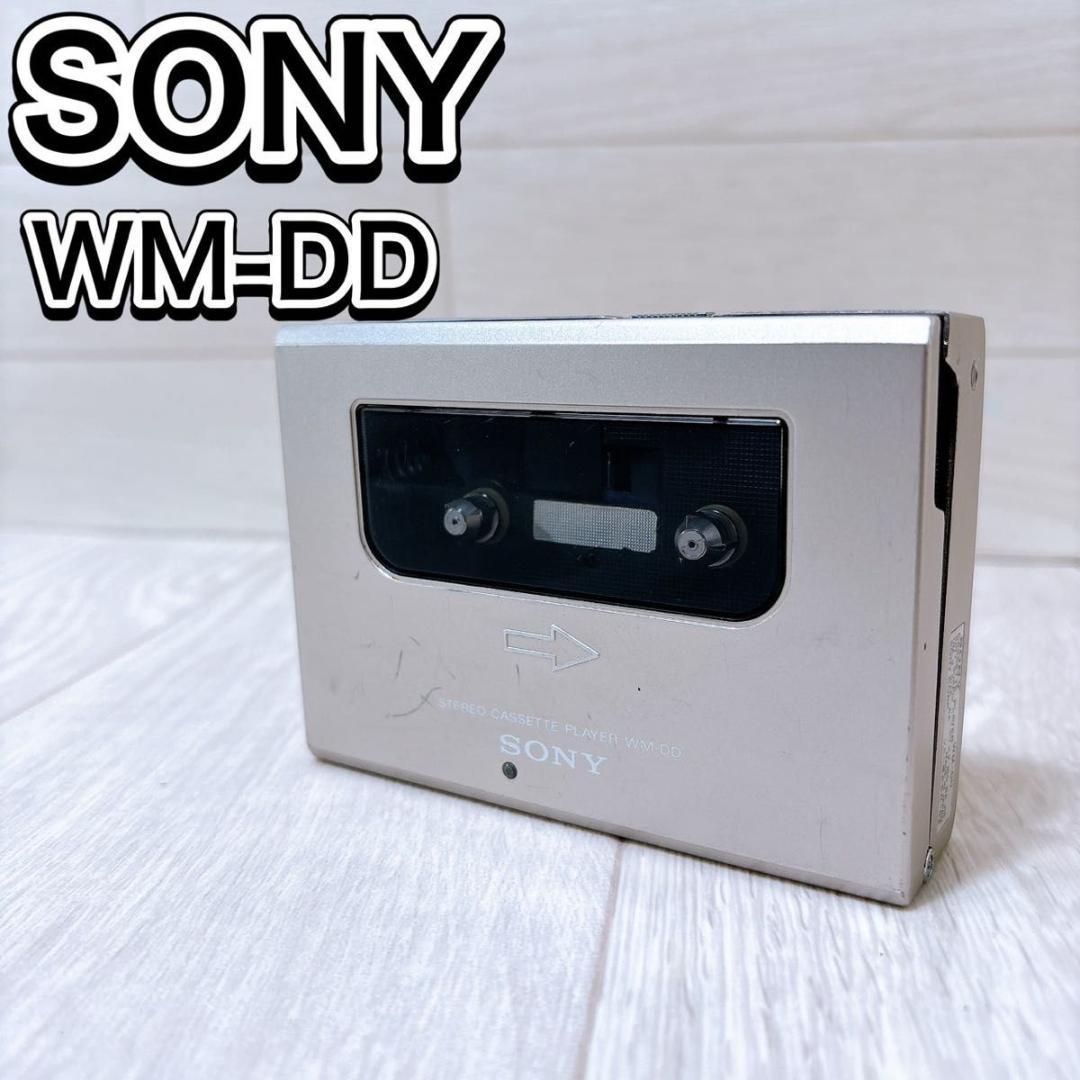 現状品 SONY ポータブルカセットプレーヤー WALKMAN WM-DD 希少
