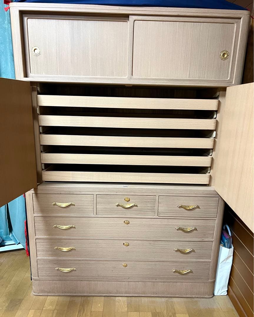 只今お値引き中⭐️桐の箪笥 アンティーク⭐️美品⭐️婚礼箪笥