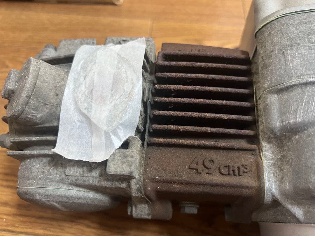 【一応ジャンク】リトルカブ　キャブ車　純正実動降ろし50ccエンジン