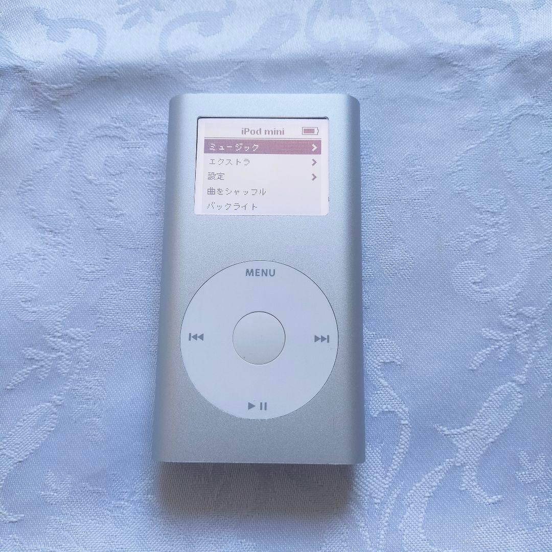 【美品】【大容量化】iPod mini 第2世代 シルバー 128GB