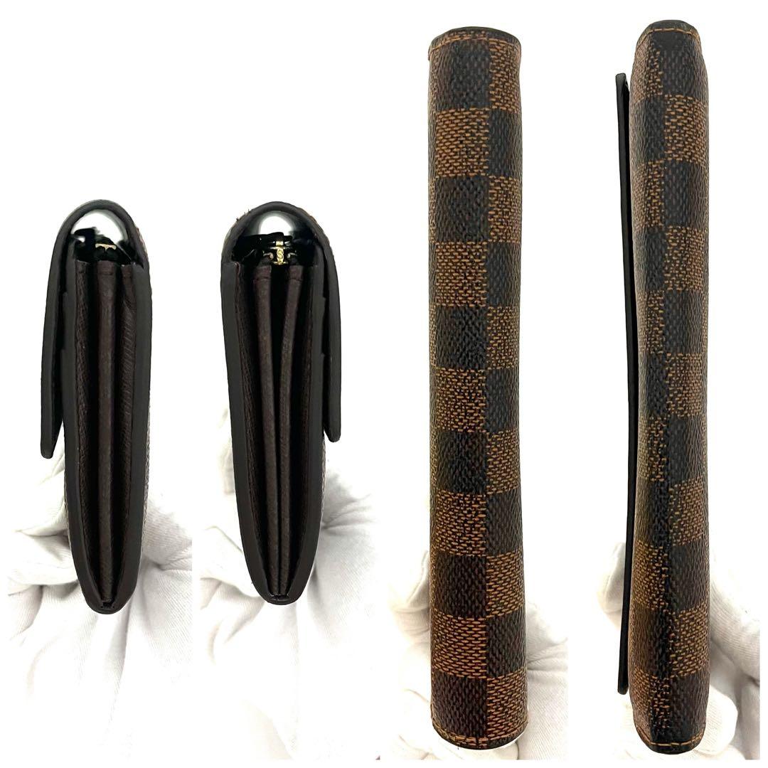 ポルトフォイユサラ ダミエ ルイヴィトン LOUIS VUITTON 長財布