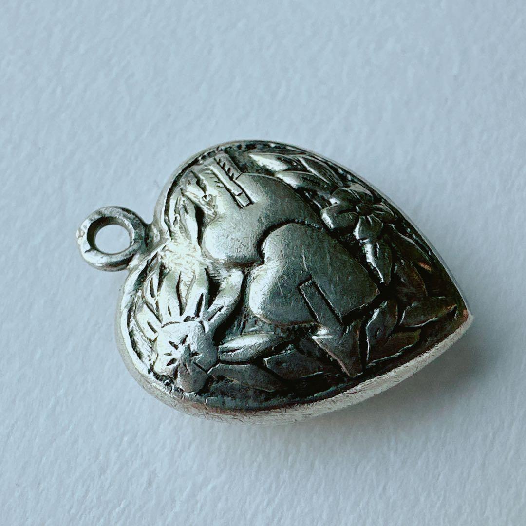 【J139】10s -40s スウィートハートジュエリー　ヴィンテージ　チャーム