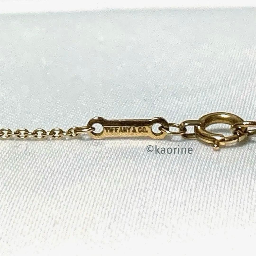 ティファニー K18 ゴールド エルサ・ペレッティ ティアドロップ ネックレス