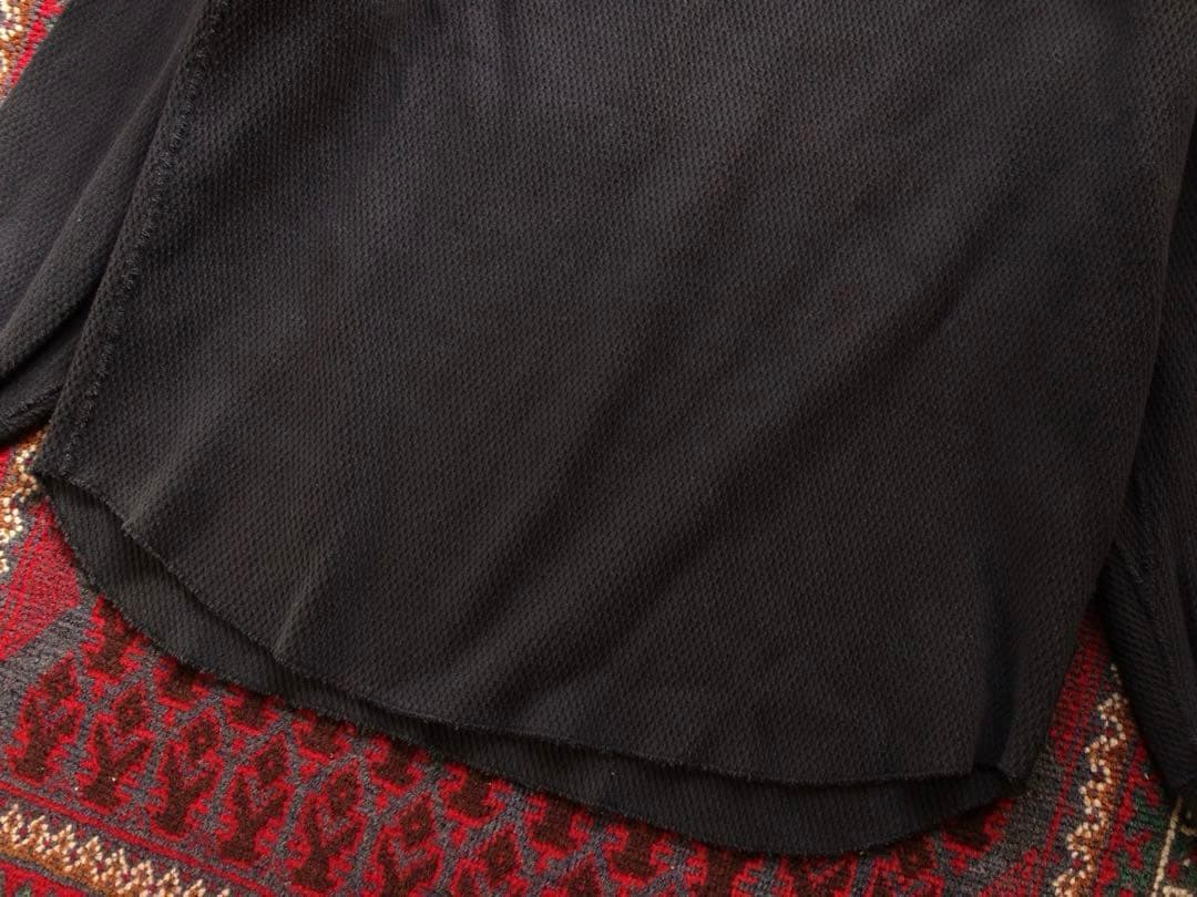 H beauty&youth ヘビーウェイト サーマルカットソー L ネイビー