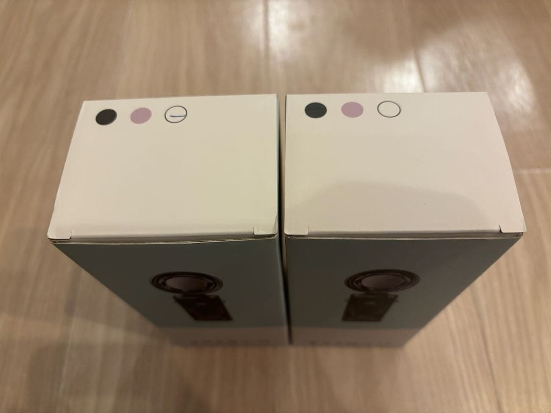 【2個セット】ハンディファン　fan fan gahga 白　黒