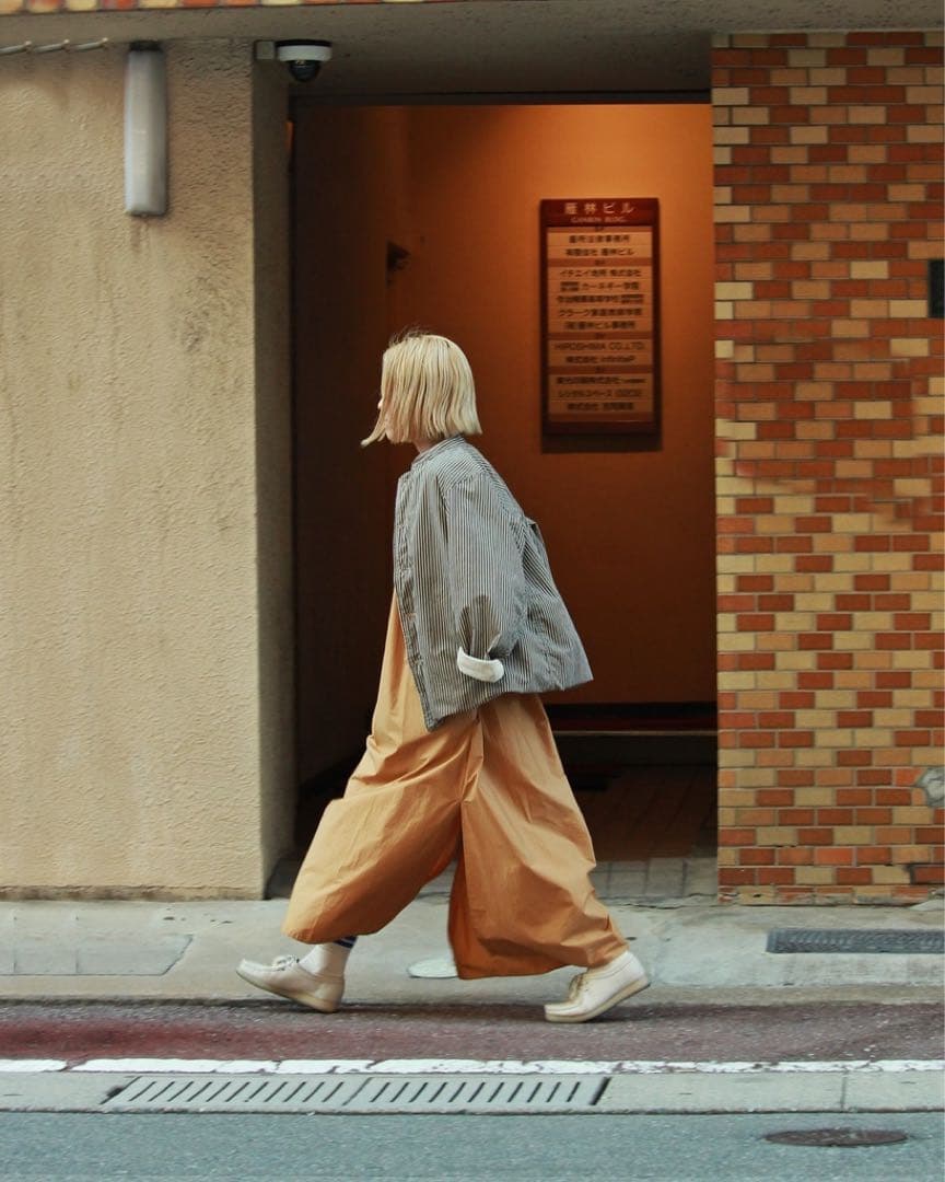 ナナミカ　nanamica Band Collar Stripe Jacket