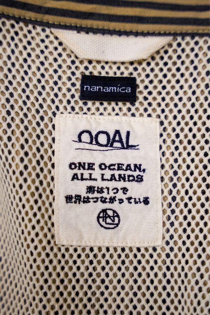 ナナミカ　nanamica Band Collar Stripe Jacket