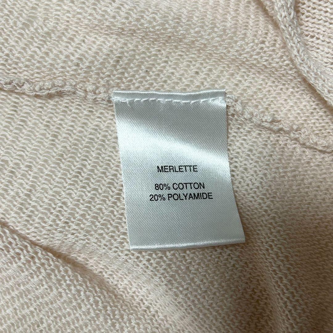 Merlette マーレット フレア ニット ロングワンピース S ピンク