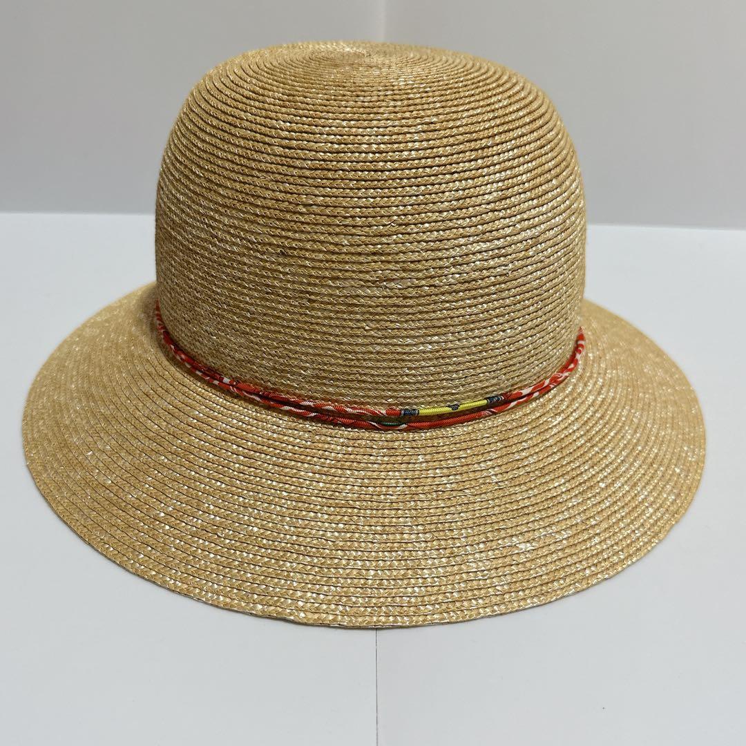 HERMES 麦わら帽子 ペーパーハット 60cm