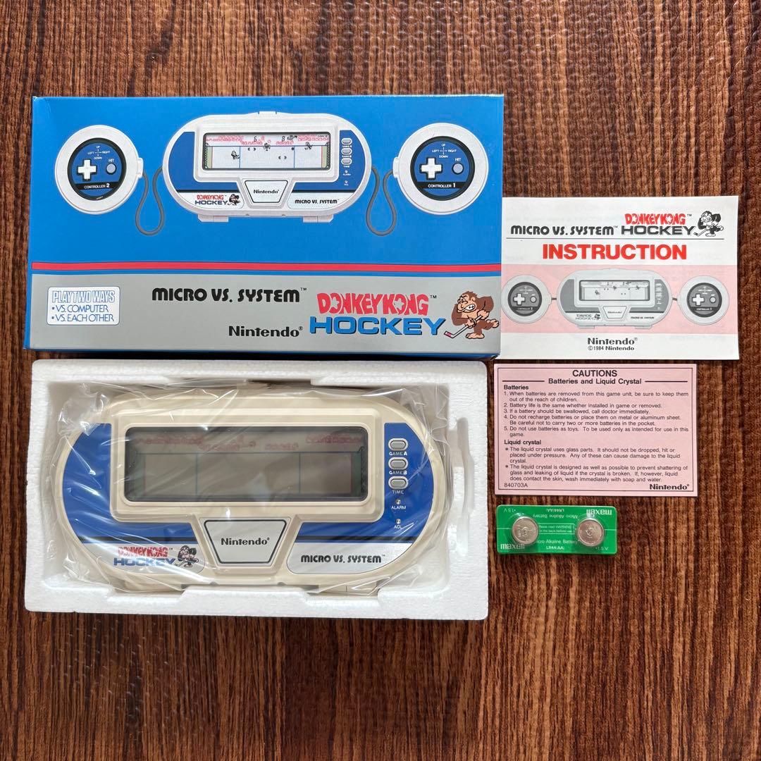 新品 ドンキーコングホッケー ゲームウォッチ ニンテンドー 海外版 レトロ