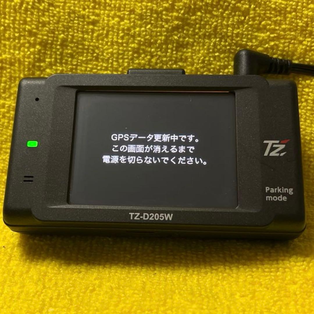 ☆美品☆整備品★内蔵電池交換済★ セルスターTZ-D205W 新品SDカード付