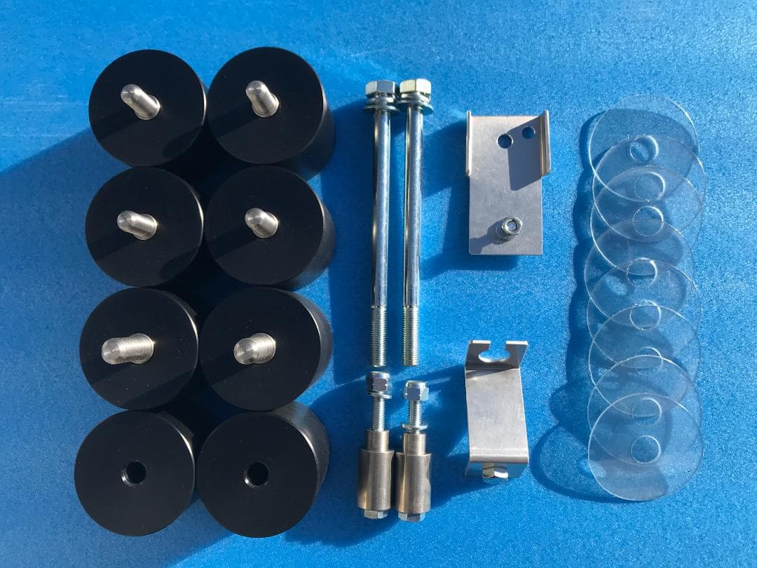 【業界最安】ジムニー ボディーリフトキット(JB23/33/43用) 52mm黒