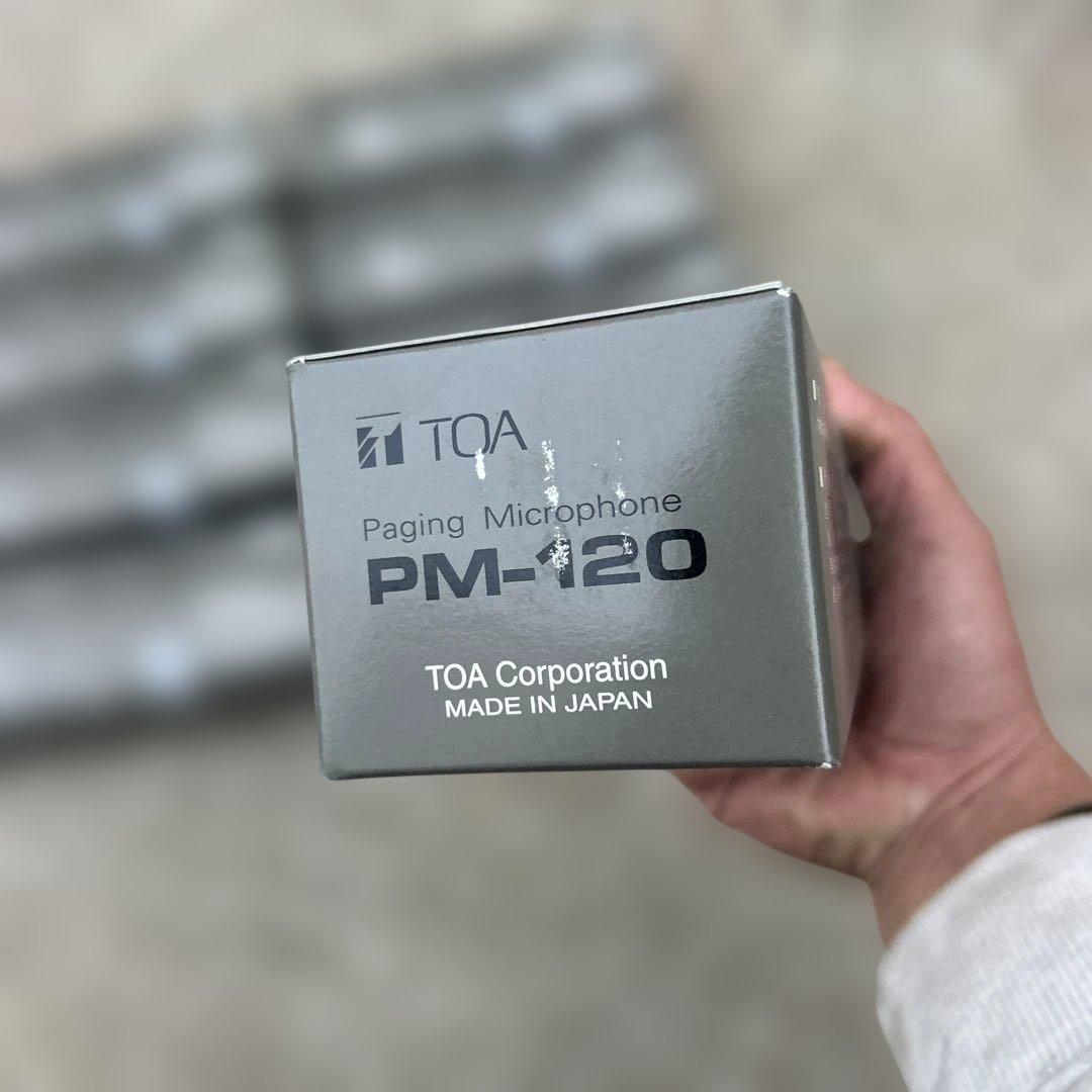 9個セット‼️‼️ TOA PM-120 Paging Microphone