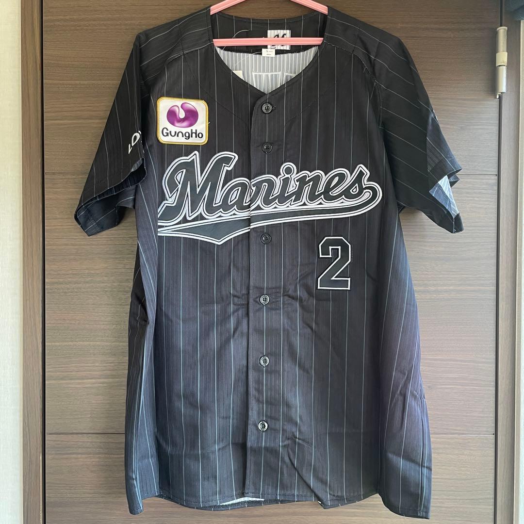 千葉ロッテマリーンズ レプリカユニフォーム ビジター2019 藤原恭大 L