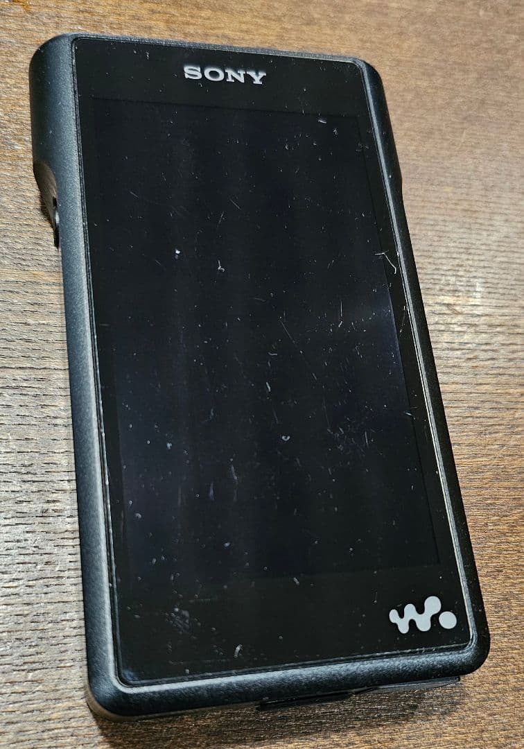 【バッテリー交換済中古美品】SONYウォークマンNW-WM1Aケース、リモコン付