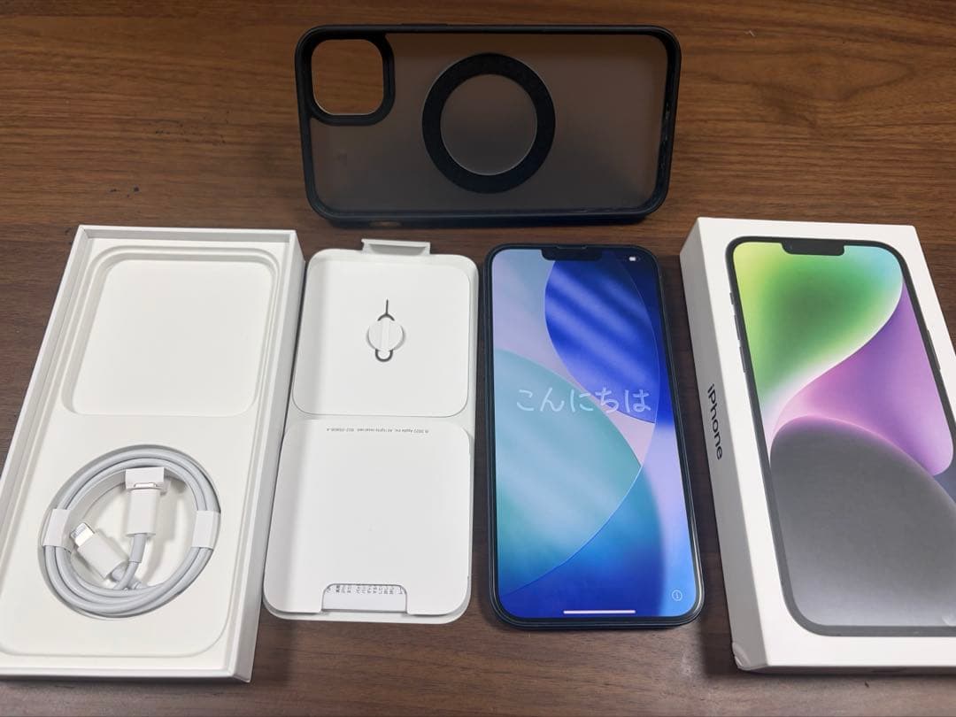 iPhone14plus 256GB ブラック　ジャンク品