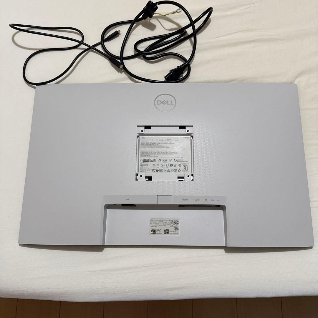 【美品】Dell デル S2722QC 27インチ 4Kモニター