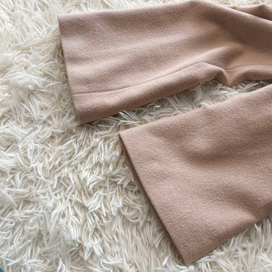 ✨極美品✨ アナイ アンゴラビーバーショートコート スタンドカラー ウール混