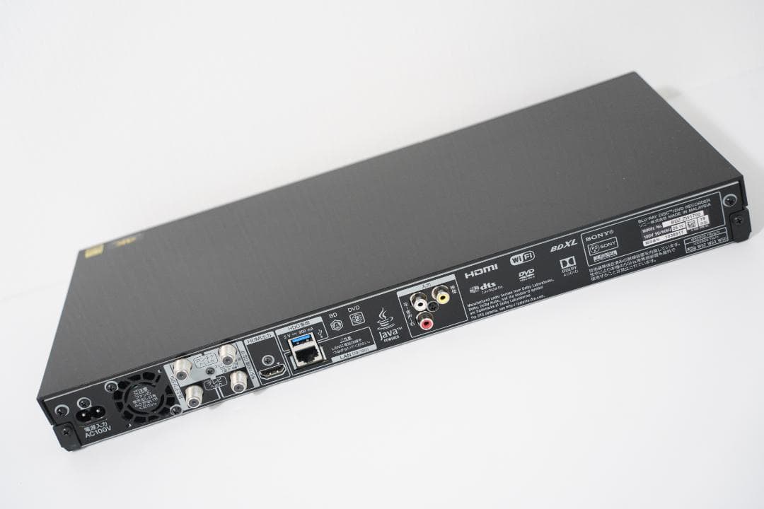 SONY　ソニー　BDZ-ZW1700　ブルーレイレコーダー　HDD1TB