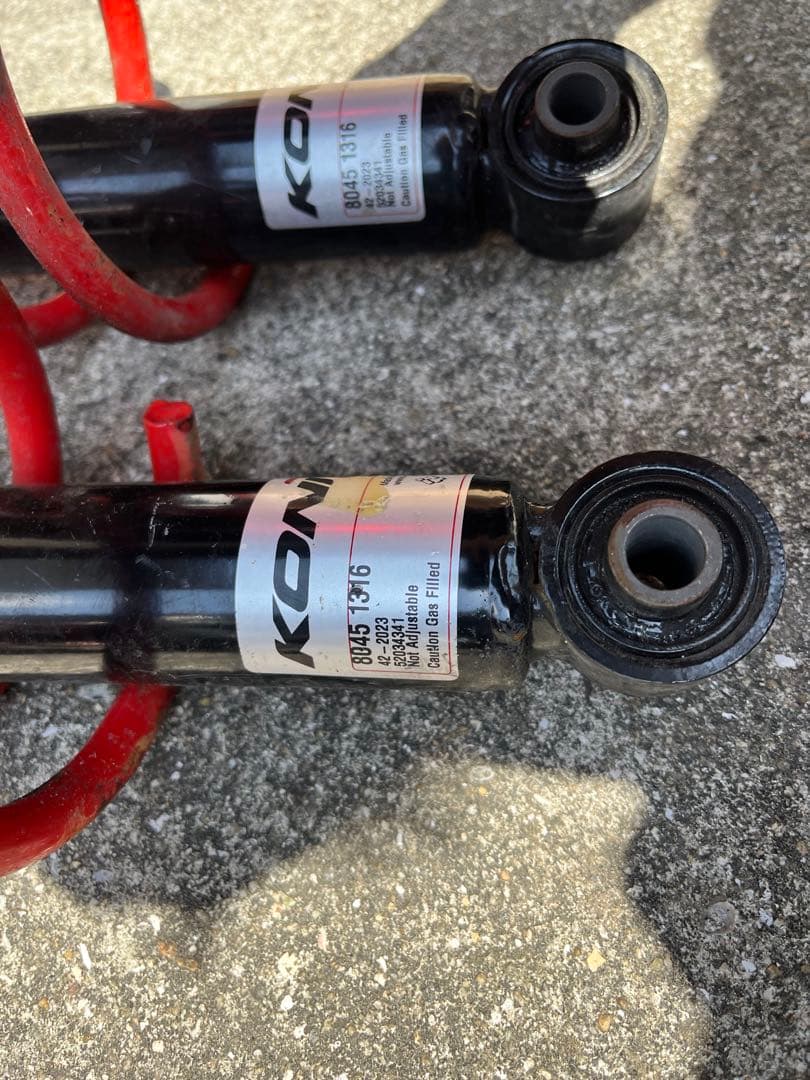 アバルト695 ツーリズモ 純正 KONI アイバッハ サスペンション キット