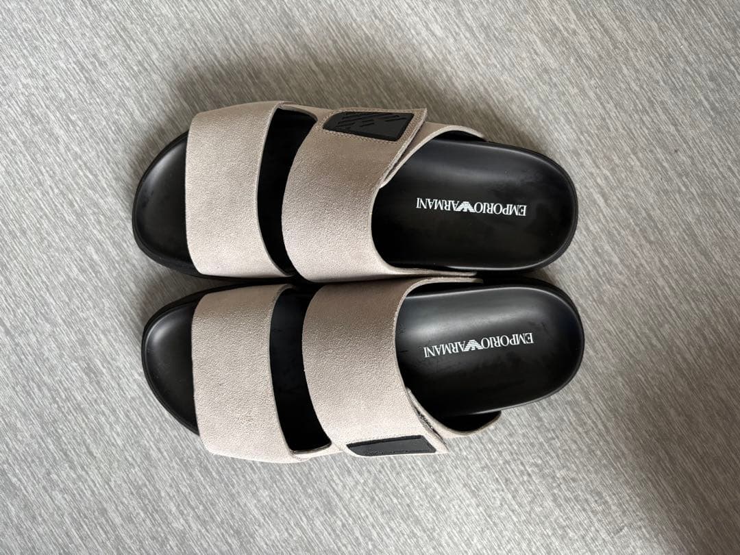 EMPORIO ARMANI ベージュ サンダル
