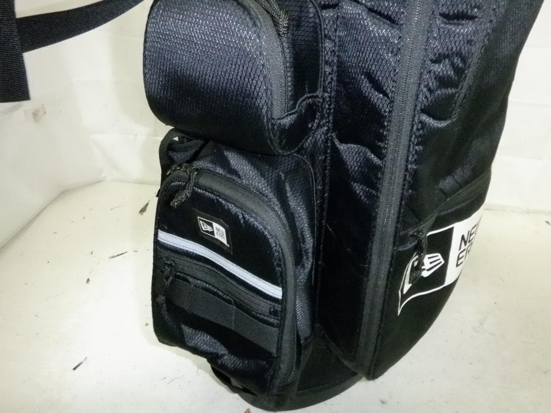 NEW ERA★ニューエラ★9.5型★軽量★美品★スタンド(BK)