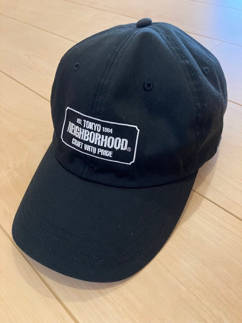 NEIGHBORHOOD 黒　DAD CAP