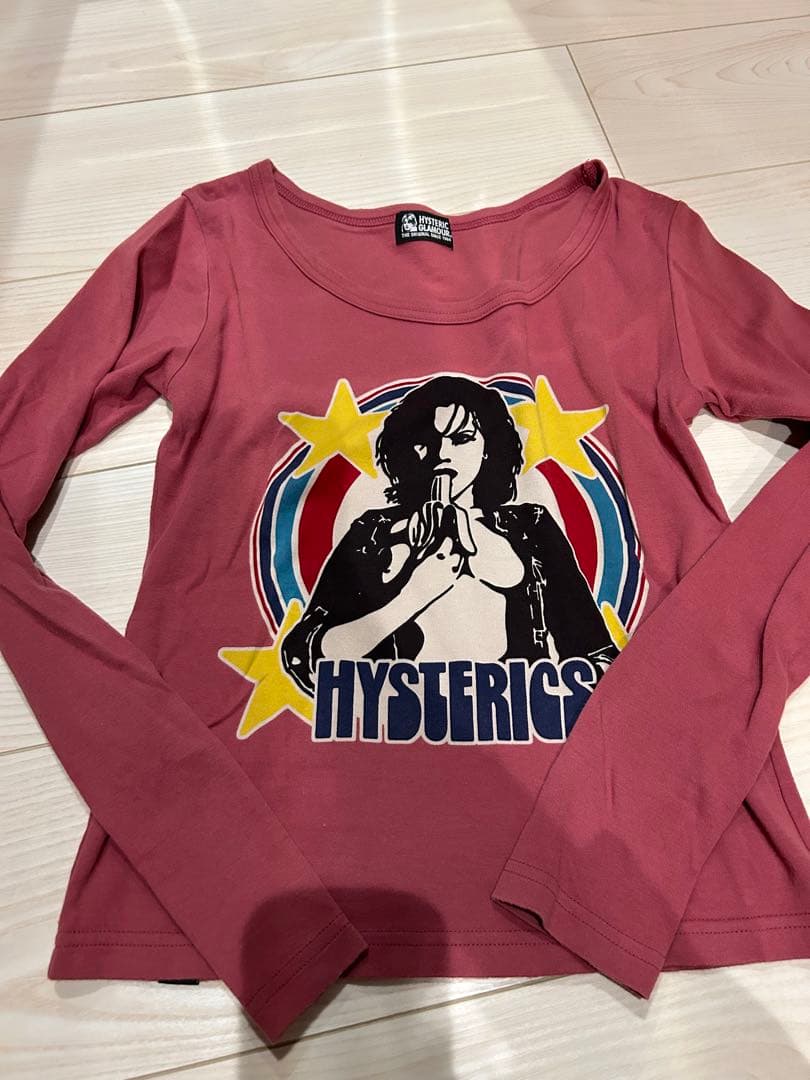 HYSTERIC GLAMOUR 長袖Tシャツ　バナナガール　フリーサイズ