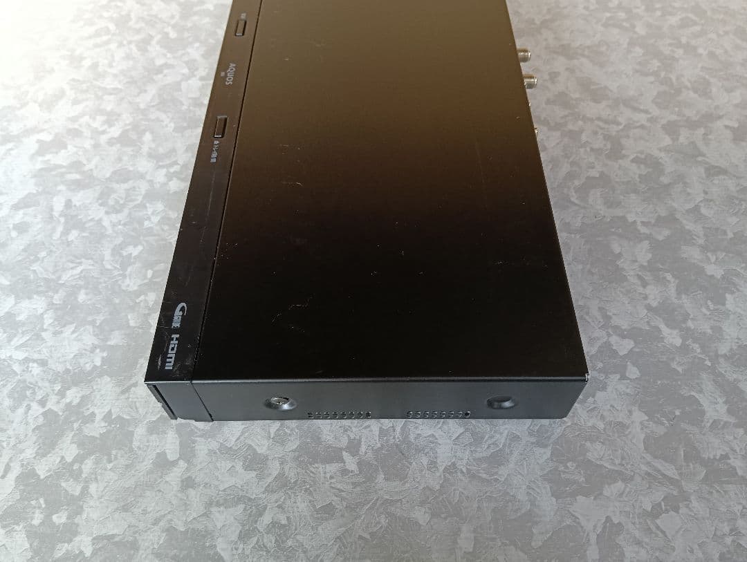 SHARP AQUOS ブルーレイレコーダー BD-NW510 新品リモコン付