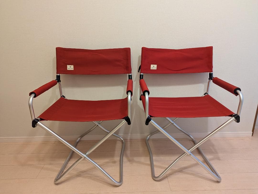 スノーピーク　FDチェアワイド RD 2脚セット